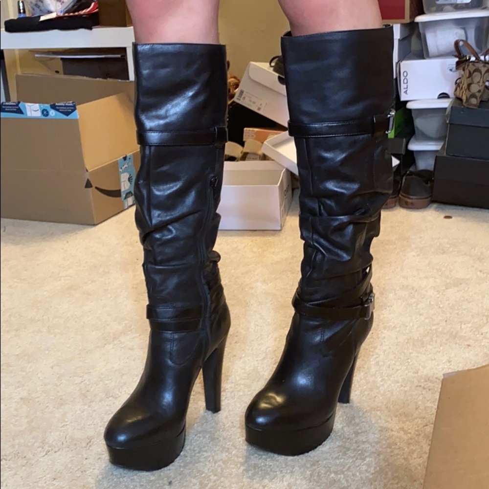 Jessica Simpson Leather Boots